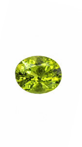 2.3 carats Peridot oval cut from Pakistan